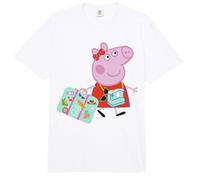Peppa Pig Ready To Travel UK To USA Suitcase Camara Glasses Comfort Colors Adult Heavyweight T-Shirt