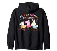 Peppa Pig Rebecca Rabbit Suzy Sheep Friends Classic Forever Sudadera con Capucha