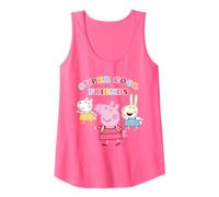 Peppa Pig Rebecca Rabbit Suzy Sheep Super Genial Rebecca Rabbit Friends Camiseta sin Mangas