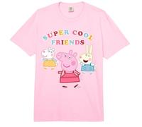 Peppa Pig Rebecca Rabbit Suzy Sheep Super Genial Rebecca Rabbit Friends Comfort Colors Adult Heavyweight T-Shirt
