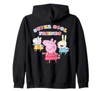 Peppa Pig Rebecca Rabbit Suzy Sheep Super Genial Rebecca Rabbit Friends Sudadera con Capucha