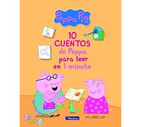 Peppa Pig. Recopilatorio de cuentos - 10 cuentos de Peppa para leer en 1 minuto