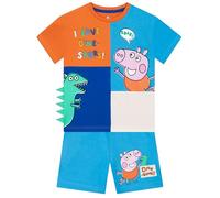 Peppa Pig Ropa De Niños Con Camiseta Niño Y Shorts | Set De Camiseta Y Pantalon Niño Corto Para El Verano | Camisetas Chico De George Pig | Azul 5-6 Años