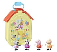 Peppa Pig - Set de Juego Peppa Casita de Fiesta portátil
