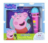 Peppa Pig: Sing with Peppa! [With Microphone]: Look and Find Microphone and Songbook Set