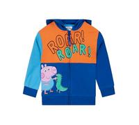 Peppa Pig Sudadera Niños | Sudadera con Capucha George Pig | Jersey Niño De Algodón | Ropa para Niño | Azul 6-7 años
