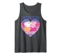Peppa Pig Suzy Sheep Best Friends Forever BFF Classic Love Camiseta sin Mangas