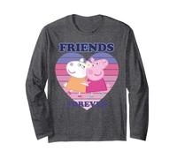 Peppa Pig Suzy Sheep Best Friends Forever BFF Classic Love Manga Larga