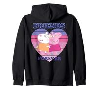 Peppa Pig Suzy Sheep Best Friends Forever BFF Classic Love Sudadera con Capucha