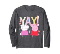 Peppa Pig Suzy Sheep BFF Best Friends Forever Classic Love Manga Larga