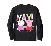 Peppa Pig Suzy Sheep BFF Best Friends Forever Love Classic Manga Larga