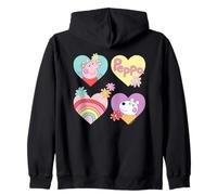 Peppa Pig Suzy Sheep Hearts and Flowers Sudadera con Capucha