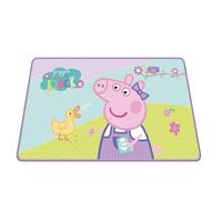 ARDITEX Peppa-Fleece - Alfombra para habitación (45 x 75 cm), Color Blanco