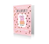 Peppa Pig - Tarjeta de cumpleaños oficial de momia