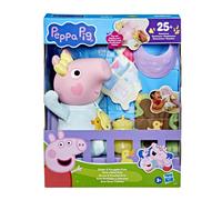 Peppa Pig Toys Oinks+ Snuggles Baby Evie Interactive Baby Doll con accesorios ms de 20 sonidos 3+
