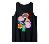 Peppa Pig Travel Patches Around The World Cairo India London Camiseta sin Mangas