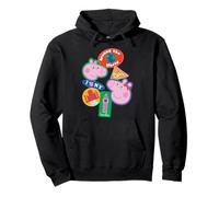 Peppa Pig Travel Patches Around The World Cairo India London Sudadera con Capucha