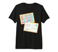 Peppa Pig Trip Postcard Around The World Wish You were Here! Camiseta Premium