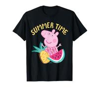 Peppa Pig Verano Vacaciones Diversión Frutas Happy Friends Classic Camiseta