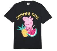 Peppa Pig Verano Vacaciones Diversión Frutas Happy Friends Classic Comfort Colors Adult Heavyweight T-Shirt