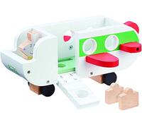 Peppa Pig Wooden Aeroplane, Push Along Vehicle, Imaginative Play, Preschool Toys, fsc Certified, Sustainable Gift for 2-5 Years Old