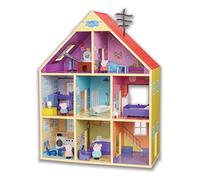 Peppa Pig Wooden House, Made from FSC Certified Wood, Lights and Sound, My First Playhouse Including Lights and Sounds.