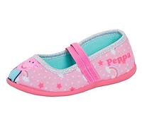 Peppa Pig Zapatillas niñas Zapatos de Ballet con Correa elástica para niños Zapatos de casa
