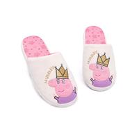 Peppa Pig Zapatillas para mujer Ladies Queen Mummy House Shoes Regalo
