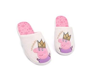 Peppa Pig Zapatillas para mujer Ladies Queen Mummy House Shoes Regalo 38-39 EU