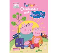 Peppa Wutz: Ferien-Geschichten mit Peppa Pig: Einfach Lesen Lernen | 2 Peppa Wutz-Geschichten für Leseanfänger*innen ab 5 Jahren - mit vielen Bildern, Comic-Elementen und Rätseln