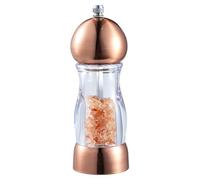 Pepper And Salt Mill - Master De Condimento Ajustable, Shaker De Comidas | Molinillo Culinario Manual, Topper De Torcedura De Acero Inoxidable, Herramienta De Triturador De Sabor Rústico Para El Hinoj
