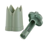 Pepper Corer - Pepper Corer for Bbq | 2 en 1 Bell Peppers Core Remover Tool | Quick Cutting and Deseeding Vegetable Côrer for Peppers, Chili Seed Remover Kitchen Gadget fôr Fruit and Vegetable Prep