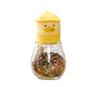 Pepper Grinder Bottle, Yellow Duck Salt Mill, Portable Kitchen Pepper Mill, Adjustable Coarseness Grinder, 180 ml/200 ml Manual sal y pimienta Grinder With Adjustable Coarseness For Kitchen Use