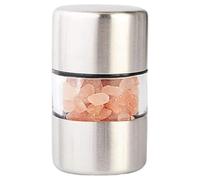Pepper Grinder - Manual Stainless Steel Salt Mill for Tiny Portable Seasoning | Pepper Mill Shaker for Home, Restaurant, Kitchen, Dining, Travel, and Outdoor Cooking