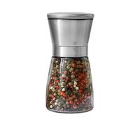 Pepper Grinder or Salt Shaker for Professional Chef - Best Spice Mill with Brushed Stainless Steel, Special Mark, Ceramic Blades and Adjustable Coarse