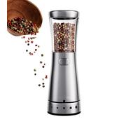 Pepper Grinder Rechargeable, Compact Automatic Salt Mill, Electric Salt Pepper Mill, Rechargeable Pepper Mill For Kitchen, Adjustable Pepper Grinder, Automatic Salt And Pepper Mill, Electric Salt Mill
