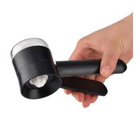 Pepper Mill Grinder, Manual Pepper Grinder, Salt Pepper Mill, Adjustable Peppers Grinder, Manual Salt and Peppers Mill Grinders with Adjustable Settings, Refillable and Portable for Home and Travel