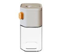 Pepper Shaker, Airtight Glass Bottle for Pepper with Secure Lid, Multipurpose Salt Storage with Spill-Resistant Design, for Restaurant Apartment RV BBQ Party Kitchen Backyard