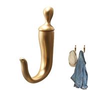 Pepper Wall Hook - Decorative Key Holder, Anti-Rust Coat and Hat Hanger with Strong Mounting, Versatile Design with Space-Saving Function, Ideal for Kitchen, Bedroom, Shower, Dorm, Office, Entryway
