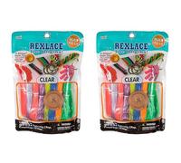 Pepperell Rexlace Cable 450 pies 2 anillos 6 cordón Snaps EZ gimper Beading Kit de línea