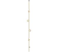 Peppermint Products Loop Rope - Perchero de cuerda (240 cm, acero al carbono, 4 trabillas, 20 kg, fabricado a mano en Berlín, tienda MoMA)