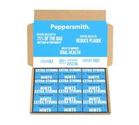 Peppersmith 100% Xylitol Mints, Eucalyptus and Fine English Peppermint, 15 g (Box of 12, Total 300 Mints)