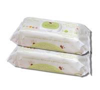 Peppo and Pets - Toallitas Húmedas limpiadoras para Perros y Gatos-2 Paquetes (200 Unidades)- Sin Perfume- Ingredientes Naturales- Compostables