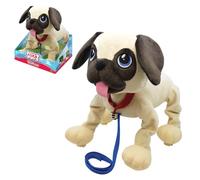 Peppy Pup - Peluche Carlino Camina Contigo (Giochi Preziosi PEP04000)