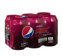 Pepsi Max Cereza 330 ml (Pack de 24 x 330 ml)