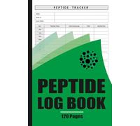 Peptide Logbook: Weekly Peptide Injection Tracker for Dose Logging, Wellness Monitoring, and Research Notes