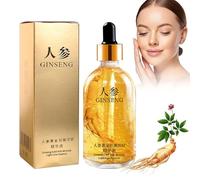 Péptido de Ginseng Esencia Antienvejecimiento,100ml Ginseng Anti Wrinkle Serum Esencia Facial,Esencia Antiarrugas con Extracto de Ginseng,Sérum Antiarrugas de Ginseng Hidratante para la Piel