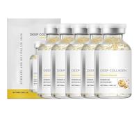 Péptido de seda Ampolla de elevación intensiva, ampolla de péptido lifting de seda, suero antiarrugas para mujeres, hidrata, tonifica y levanta, suaviza las arrugas, mejora la elasticidad. (5 unidades