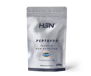 PeptoPro de HSN | Sin Sabor 500 g = 34 Tomas por Envase 100% Hidrolizado de Caseína | Ideal Antes, Durante, Después de Entrenar | No-GMO, Vegetariano, Sin Gluten