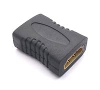 PEPWE Adaptador de acoplador hembra a hembra HDTV 2.0 4K60Hz para dispositivos, PC, monitor LCD, consolas de juegos, para extensor HDTV, acoplador para juegos